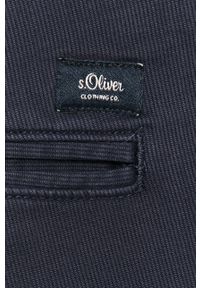 s.Oliver - s. Oliver - Spodnie. Kolor: niebieski. Materiał: tkanina #2