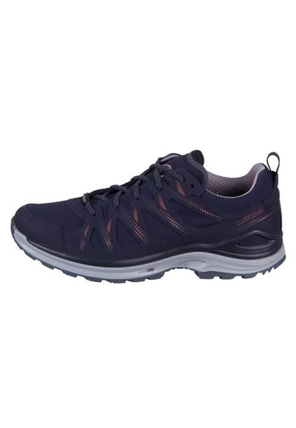 Buty trekkingowe damskie Lowa Innox Evo Ii Gtx. Zapięcie: sznurówki. Kolor: niebieski. Materiał: materiał. Szerokość cholewki: normalna. Styl: sportowy