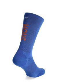 MONS ROYALE - Skarpety merino Mons Royale Atlas Snow Sock. Kolor: niebieski. Sport: kolarstwo