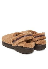 Crocs Kapcie Classic Unfurgettable Clog 211116 Brązowy. Kolor: brązowy. Materiał: materiał #3