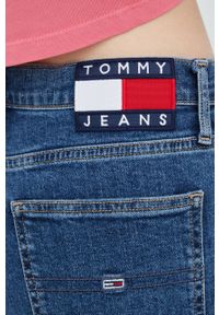 Tommy Jeans jeansy DW0DW12373.PPYY damskie high waist. Stan: podwyższony. Kolor: niebieski #2
