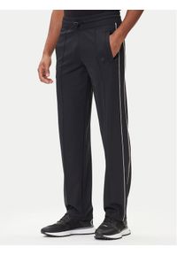 Plein Sport Spodnie dresowe FAEC MJT2680 STE003N Czarny Loose Fit. Kolor: czarny. Materiał: syntetyk