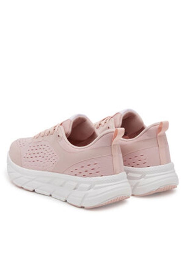 Leaf Sneakersy LHAKK301R Różowy. Kolor: różowy. Materiał: materiał