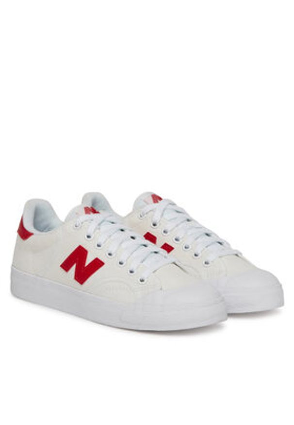 New Balance Trampki BB100CRD Biały. Kolor: biały. Materiał: materiał