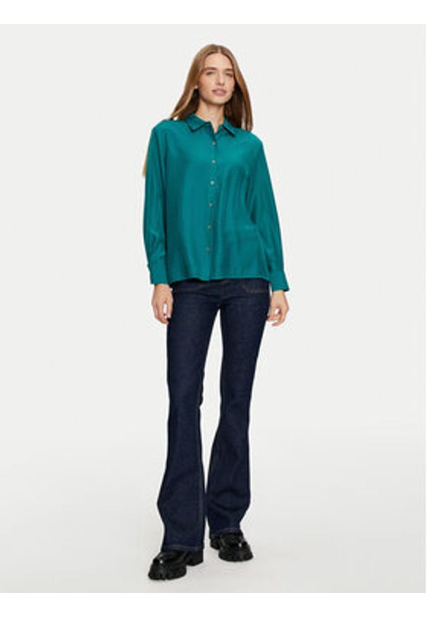 United Colors of Benetton - United Colors Of Benetton Jeansy 478WDF07A Granatowy Flare Fit. Kolor: niebieski