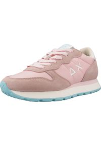 SUN68 - Tenisówki Sun68 Model Ally Solid Nylon Kolor Rose. Kolor: różowy. Materiał: nylon. Sport: turystyka piesza