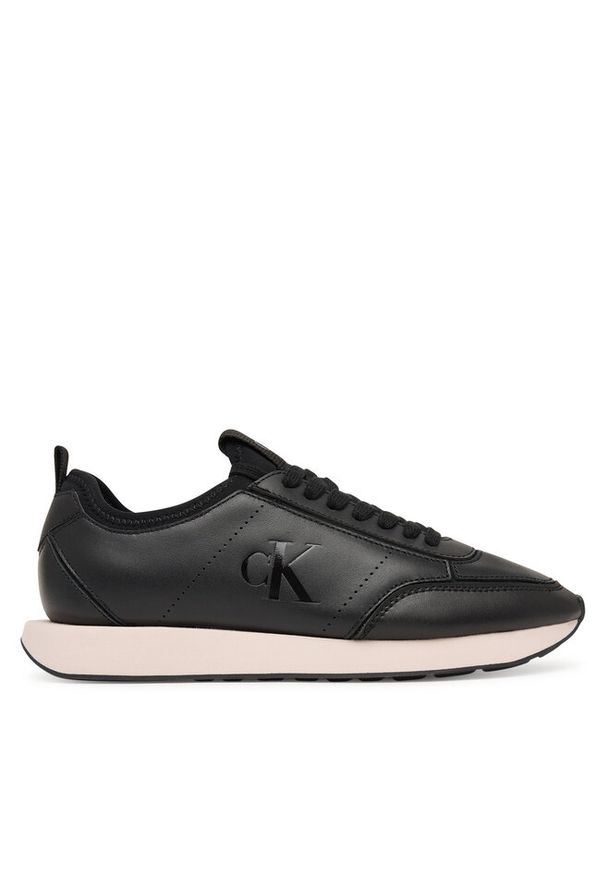 Sneakersy Calvin Klein. Kolor: czarny