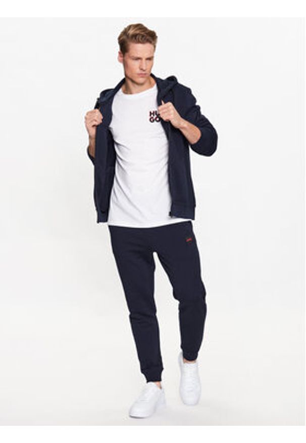Hugo - HUGO Komplet t-shirtów 50492550 Biały Regular Fit. Kolor: biały. Materiał: bawełna