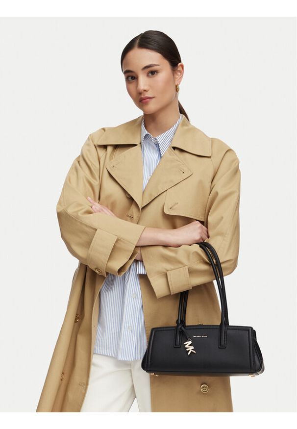 MICHAEL Michael Kors Torebka Laila 30T6G9IT0L Czarny. Kolor: czarny. Materiał: skórzane