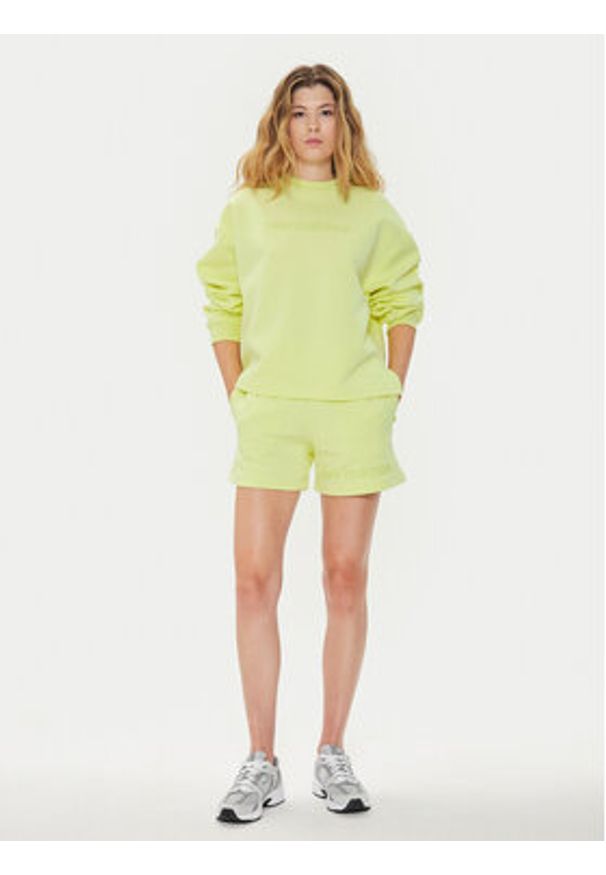 New Balance Bluza Hyper Density WT41556 Zielony Relaxed Fit. Kolor: zielony. Materiał: syntetyk, bawełna