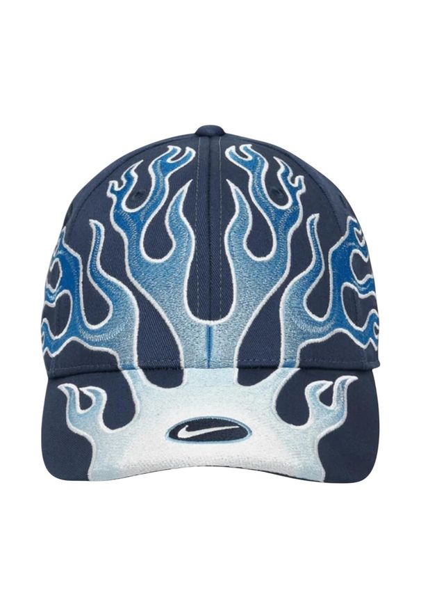 Nike - Czapka Z Daszkiem Unisex Dla Dorosłych Club Flames. Kolor: niebieski