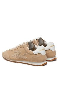 Karl Lagerfeld - KARL LAGERFELD Sneakersy Venus KL65912 Beżowy. Kolor: beżowy. Materiał: skóra, nubuk #5