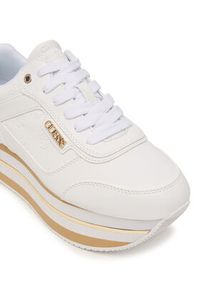 Guess Sneakersy FLJHN4 ELE12 Biały. Kolor: biały. Materiał: skóra #6