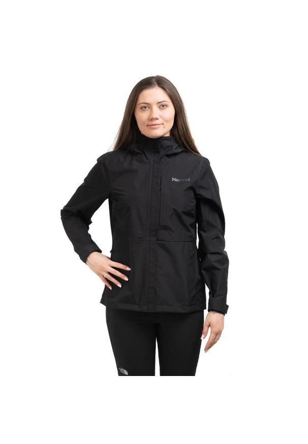 Marmot - Kurtka trekkingowa damska Minimalist Women. Kolor: czarny. Technologia: Gore-Tex