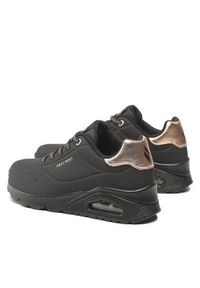 skechers - Skechers Sneakersy Shimmer Away 155196/BBK Czarny. Kolor: czarny. Materiał: skóra #2