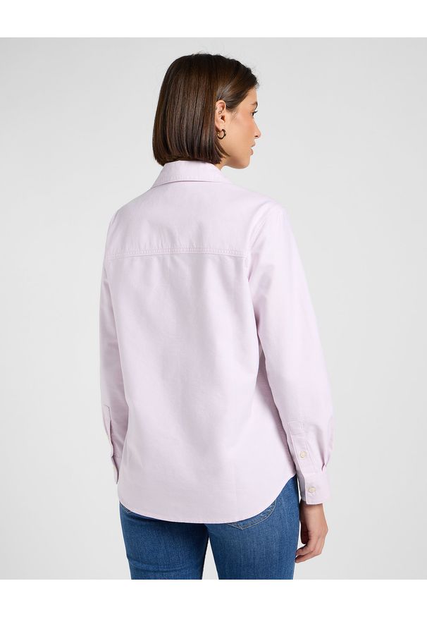 Lee - DAMSKA KOSZULA LEE ALL PURPOSE SHIRT PINKY PLUM 112370989