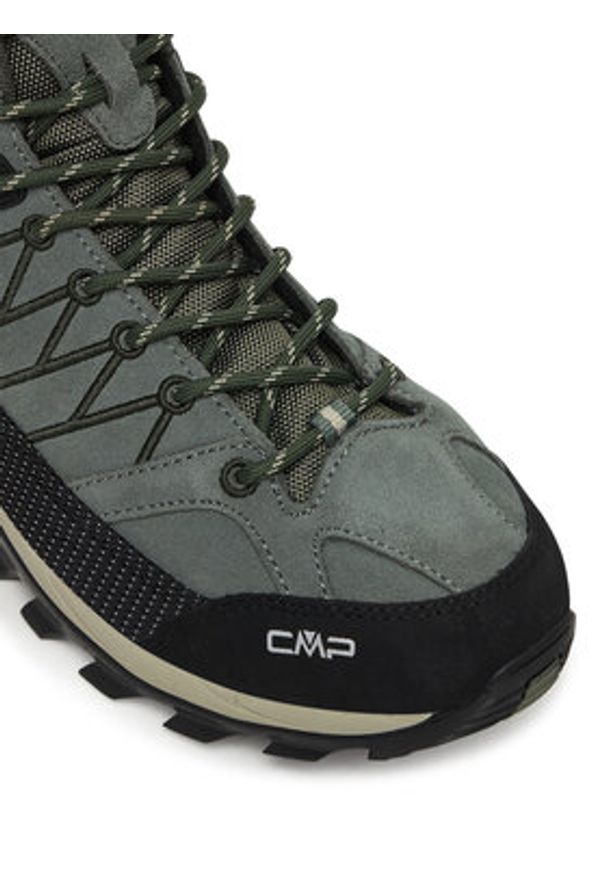 CMP Trekkingi Rigel Mid Wp Waterproof 3Q12947 Zielony. Kolor: zielony. Materiał: skóra, nubuk. Sport: turystyka piesza