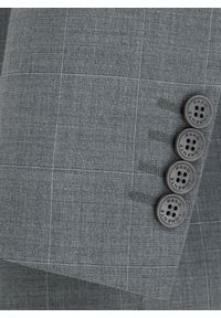 Pako Lorente - PAKO LORENTE – Ciemnoszara marynarka garniturowa w delikatną kratę. Okazja: na wesele, na ślub cywilny, na spotkanie biznesowe. Kolor: szary. Materiał: poliester, wełna, lycra. Styl: biznesowy #3