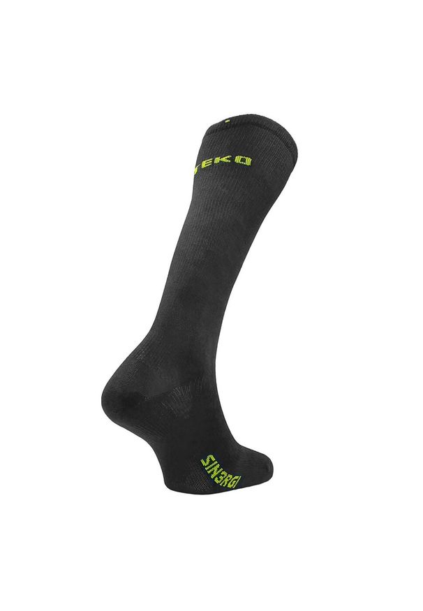 TEKO - Skarpety narciarskie kompresyjne z wełny Merino Teko ecoSKI PRO Compression. Kolor: czarny. Materiał: wełna. Sport: narciarstwo