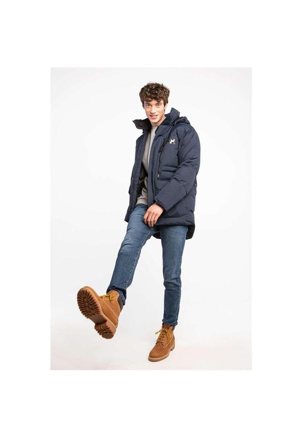 Kurtka zimowa męska Helly Hansen Tromsoe Jacket. Kolor: niebieski. Sezon: zima