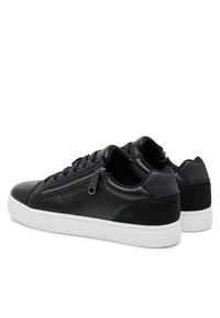Calvin Klein Jeans Sneakersy Classic Cupsole Zip Low In YM0YM01254 Czarny. Kolor: czarny. Materiał: skóra #4