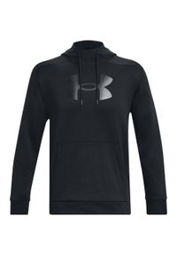 Bluza fitness męska Under Armour Fleece Big Logo HD. Typ kołnierza: kaptur. Kolor: czarny. Sport: fitness