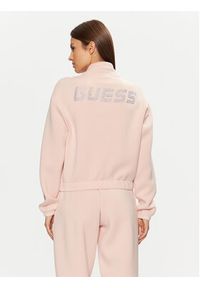 Guess Bluza V4BQ14 K7UW2 Różowy Regular Fit. Kolor: różowy. Materiał: wiskoza