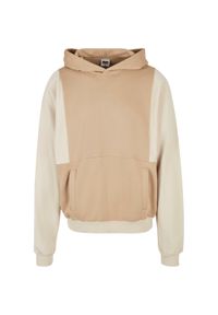 Bluza z kapturem Urban Classics Cut On Sleeve. Typ kołnierza: kaptur. Kolor: beżowy #1