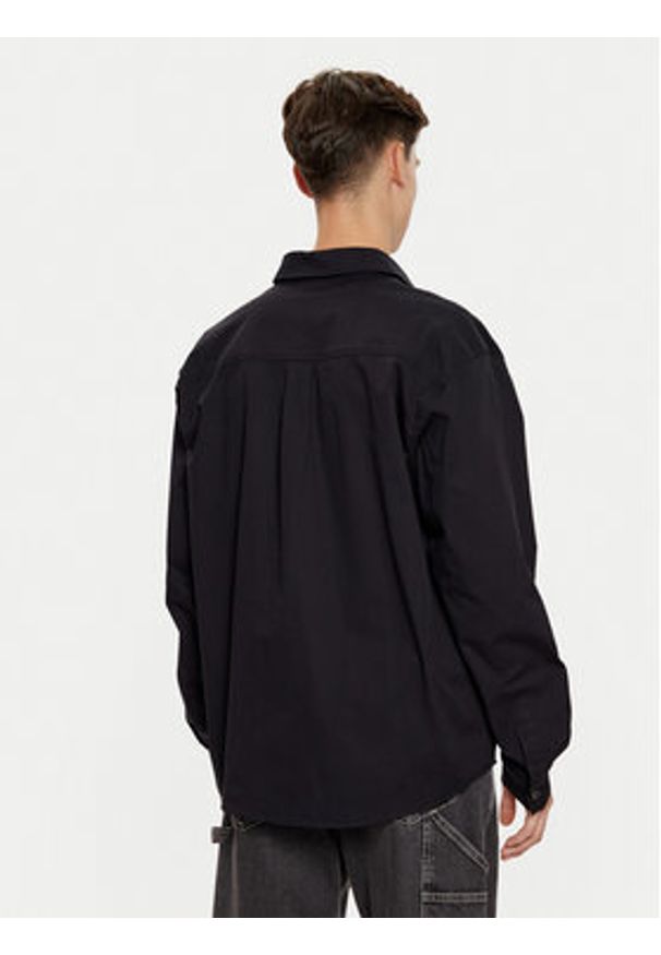 Champion Koszula 220508 Czarny Regular Fit. Kolor: czarny. Materiał: bawełna