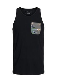 Jack & Jones Tank top Hawaii 12269321 Czarny Standard Fit. Kolor: czarny. Materiał: bawełna #3