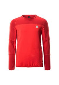 Elbrus - Męska Koszulka Z Długim Rękawem Molic Polartech. Kolor: czerwony. Długość rękawa: długi rękaw. Długość: długie #1