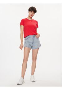 Levi's® Szorty jeansowe 80's A4695-0008 Niebieski Slim Fit. Kolor: niebieski. Materiał: bawełna