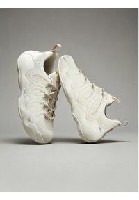 Shaq Sneakersy CEO-4X AQ95035W-CW Écru. Materiał: skóra, zamsz #4