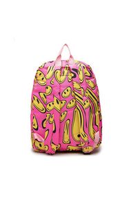 Hype - HYPE Plecak Face Backpack TWLG-747 Różowy. Kolor: różowy. Materiał: materiał #2