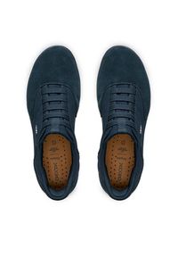 Geox Sneakersy U Nebula 2.0 Plus U56MXA 01122 C4002 Granatowy. Kolor: niebieski. Materiał: zamsz, skóra #4
