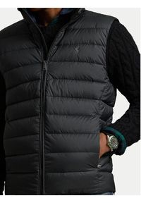 Polo Ralph Lauren Kamizelka 710967775002 Czarny Regular Fit. Typ kołnierza: polo. Kolor: czarny. Materiał: syntetyk #5