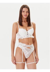 Hunkemöller Stringi 302384 Écru. Kolor: kremowy. Materiał: syntetyk #10