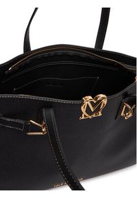 Love Moschino - LOVE MOSCHINO Torebka JC4124PP1OLM0000 Czarny. Kolor: czarny. Materiał: skórzane #3