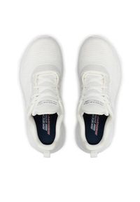 skechers - Skechers Sneakersy BOBS SPORT Tough Talk 32504/WHT Biały. Kolor: biały. Materiał: materiał. Model: Skechers Sport #7