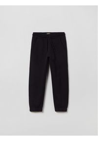 OVS Spodnie dresowe 1753447 Czarny Regular Fit. Kolor: czarny. Materiał: dresówka #1