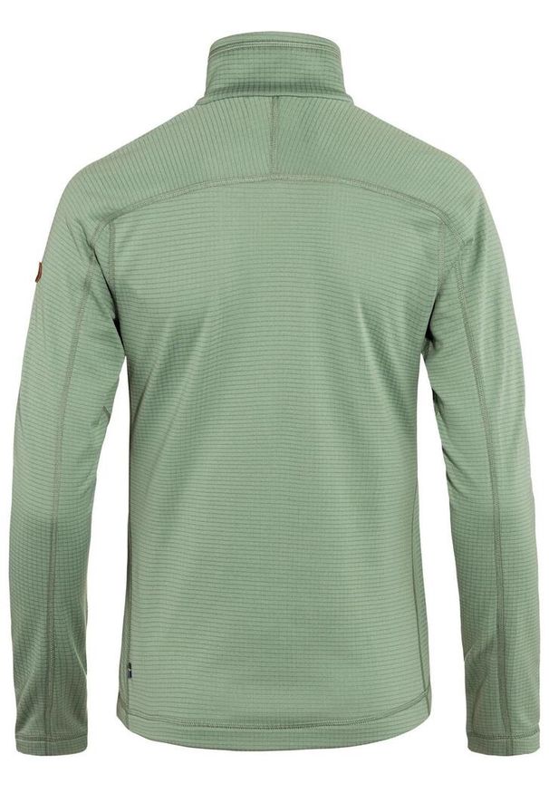 Bluza polarowa damska Fjällräven Abisko Lite Fleece. Kolor: zielony. Materiał: polar