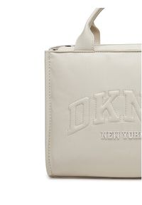 DKNY Torebka Hadlee R44AZR57 Écru. Materiał: skórzane #5