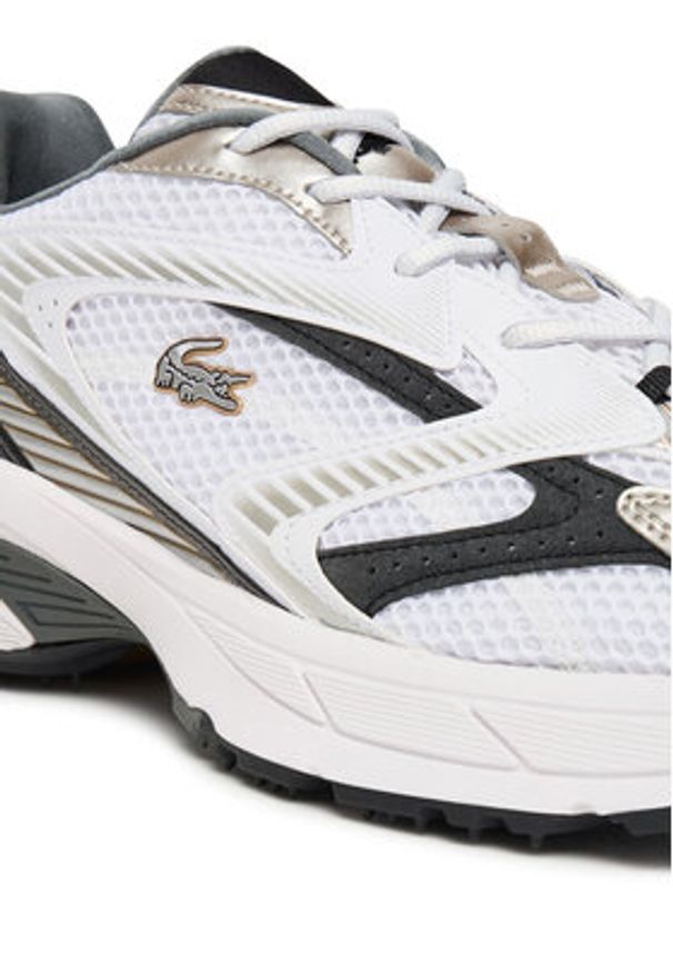 Lacoste Sneakersy L003 Neo Shot 7-50SMA0116 Biały. Kolor: biały. Materiał: materiał