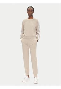EA7 Emporio Armani Dres 7W000283 AF12501 U6155 Beżowy Regular Fit. Kolor: beżowy. Materiał: syntetyk