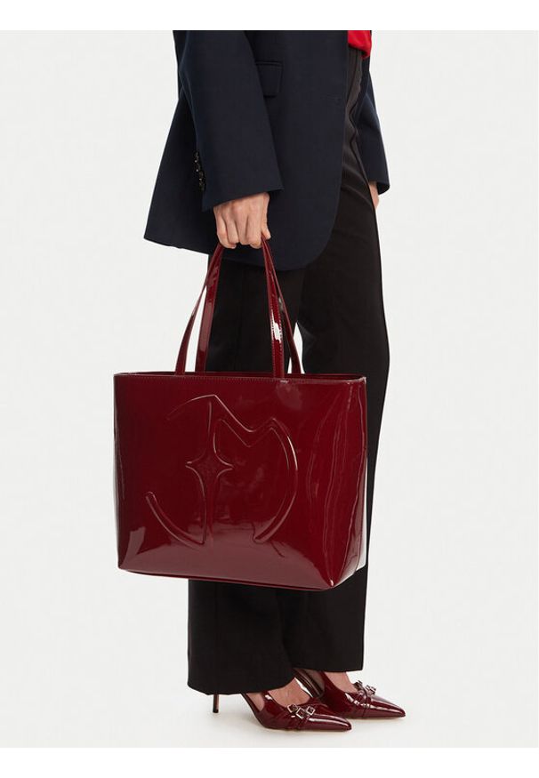 Eva Minge Torebka EO-ALISON-LDA8224-1 Bordowy. Kolor: czerwony
