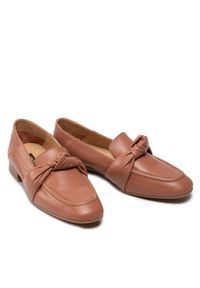 Gino Rossi - GINO ROSSI Loafersy 7311 Brązowy. Kolor: brązowy. Materiał: skóra #7
