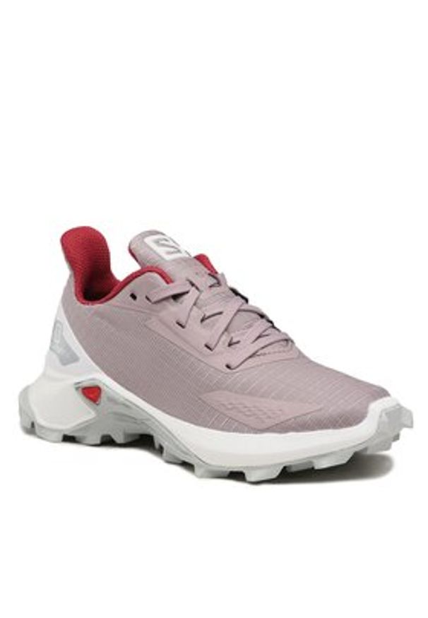 salomon - Salomon Buty do biegania Alphacross Blast J 471184 09 V0 Fioletowy. Kolor: fioletowy. Materiał: materiał