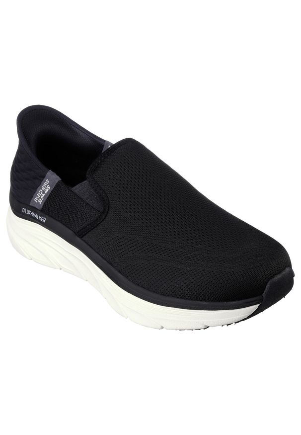 skechers - Buty sportowe Sneakersy męskie, Skechers Slip-ins RF: D'Lux Walker - Orford. Kolor: czarny. Sport: turystyka piesza