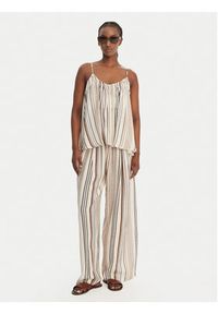 Eleh Top SS260131 Écru Regular Fit. Materiał: wiskoza #5