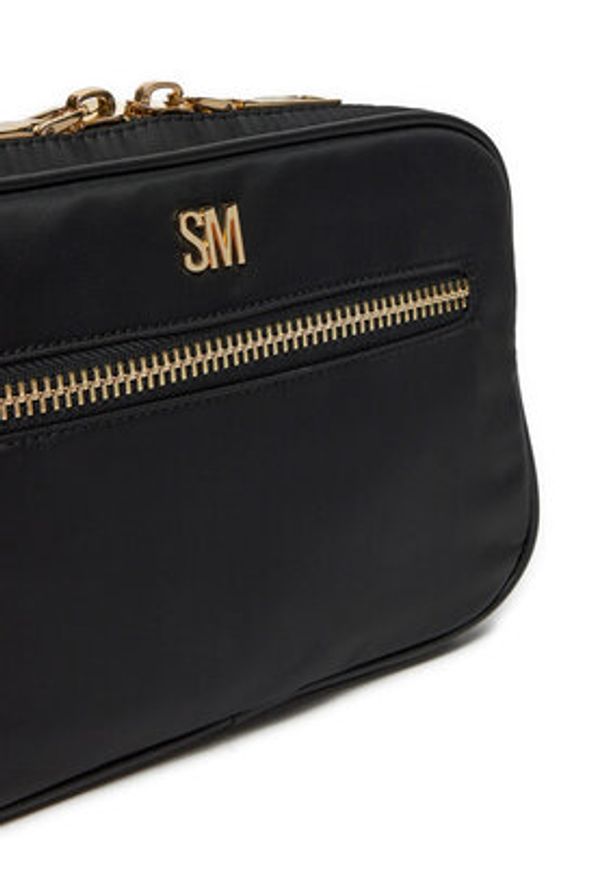 Steve Madden Torebka Bbanks SM13001126 Czarny. Kolor: czarny. Materiał: skórzane